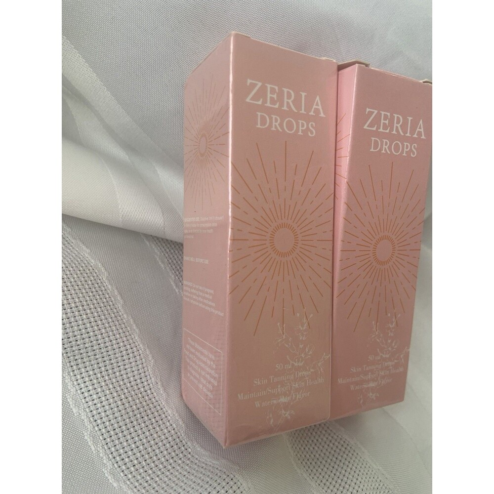 Zeria Drops Sunless Tanning Drops Natural Self Tanning Drops Sun-Kissed Glow~ US